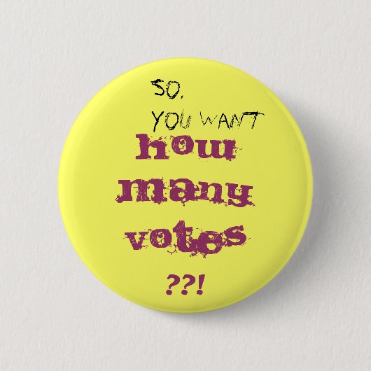 Gimme 4, alsjeblieft ronde button 5,7 cm (Voorkant)
