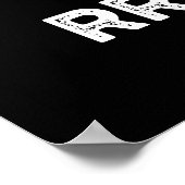 Gimme A Drum RRLLRLL Funny Drummer Pun Dark BG Poster (Hoek)