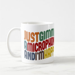 Gimme A-microfoon Koffiemok