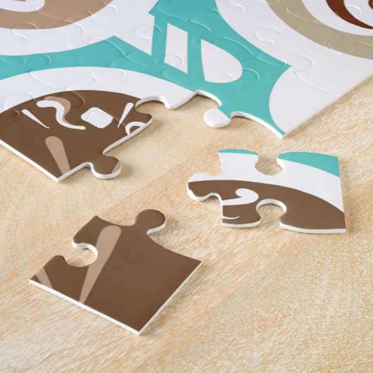 Gimme Coffee! Legpuzzel (Zijkant)