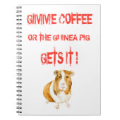 Gimme Coffee! Notitieboek (Voorkant)