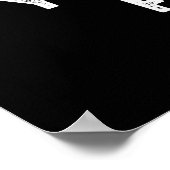 Gimme Femur Funny Song Bone Pun Dark BG Poster (Hoek)