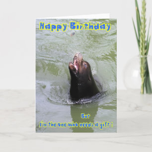 Gimme Fish, cadeaus.. alles. Feestdagen Kaart