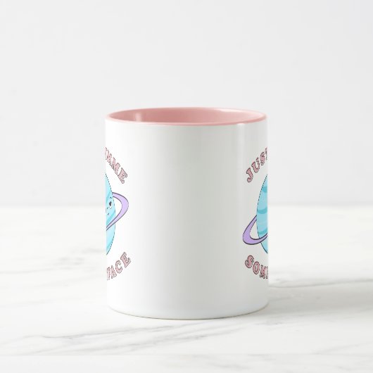 Gimme gewoon wat ruimtetekuis en grappige smog mok (Midden)