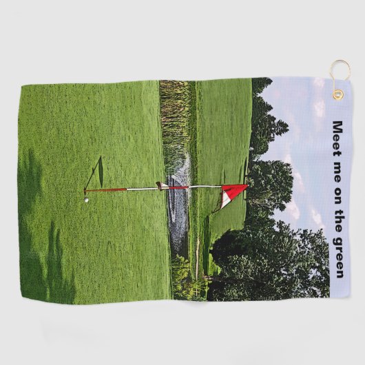 Gimme Golf Golf Towel Golfhanddoek (Horizontaal)
