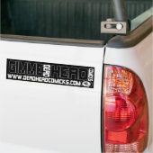 Gimme Head... Deadhead kamiks! Bumpersticker (Op Truck)