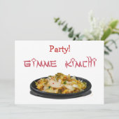 Gimme Kimchi Kimchi Lovers Kaart (Staand voorkant)