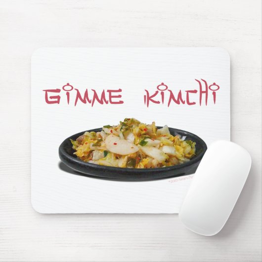 Gimme Kimchi Kimchi Lovers Mousepad of Mouse Mat Muismat (Met muis)