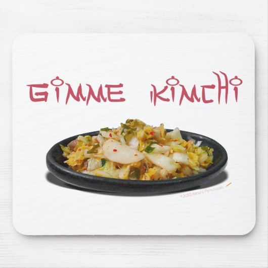 Gimme Kimchi Kimchi Lovers Mousepad of Mouse Mat Muismat (Voorkant)