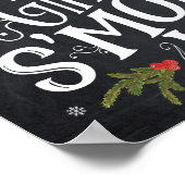 gimme meer liefde voor kerstmis - bord poster (Hoek)