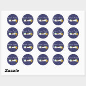 Gimme Mochi Sticky Rice Cake Ronde Sticker (Vel)