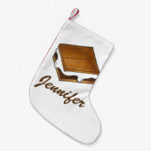 Gimme S'more Campfire S'mores Toasted Marshmallow Kleine Kerstsok (Voorkant (Hangend))