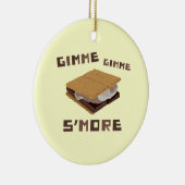 Gimme S'more Keramisch Ornament (Rechts)