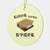 Gimme S'more Keramisch Ornament (Links)