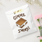 Gimme S'more Marshmallow Campfire S'mores Camp Bedankzakje (Gezegeld)