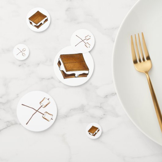 Gimme S'more Marshmallow Campfire S'mores Camp Confetti (Groep)