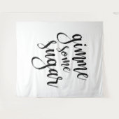 Gimme Some Sugar Achtergrond Fotoprop Wandkleed (Voorkant (horizontaal))