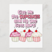 Gimme the Cupcakes Briefkaart (Voorkant)