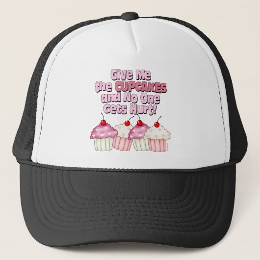 Gimme the Cupcakes Trucker Pet (Voorkant)