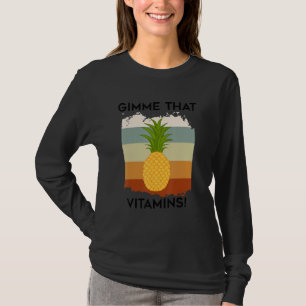 Gimme Vitaminen Tropische vruchten Pineapple Exoti T-shirt