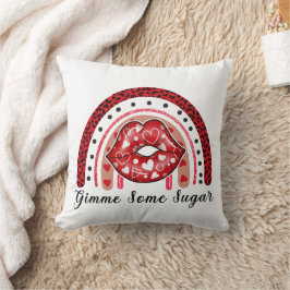 gimme wat suiker Gepersonaliseerde Valentijnse  Kussen
