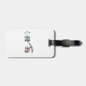 Gimmel - Hebreeuwse brief Bagagelabel (Achterkant horizontaal)