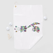 Gimmel - Hebreeuwse brief Golfhanddoek (Insitu)