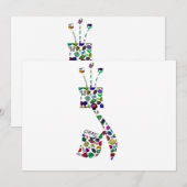 Gimmel - Hebreeuwse brief Kaart (Voorkant / Achterkant)