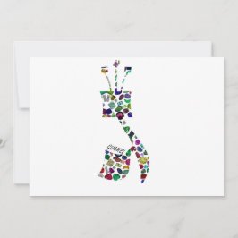 Gimmel - Hebreeuwse brief Kaart