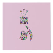 Gimmel - Hebreeuwse brief Kubus (Voorkant)