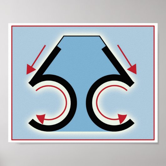 Gimmel - Zayin Writing Poster (Voorkant)