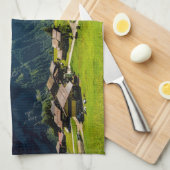 gimmelwald in de zwitserse alpen - zwitserland theedoek (Quarter Fold)