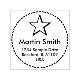 Gimmick met lettertypen Tekens & Letters - Lijst = Zelfinktende Stempel