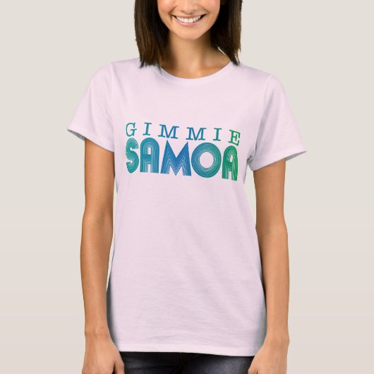 gimmie samoa t-shirt (Voorkant)