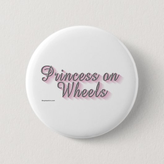gimp-humor ronde button 5,7 cm (Voorkant)