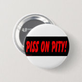 gimp-humor ronde button 5,7 cm (Voorkant /achterkant)