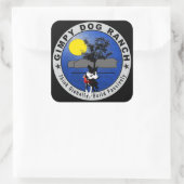 Gimpy Dog Ranch Logo Stickers (Tas)