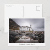Gimsoy Church Lofoten Noorwegen Briefkaart (Voorkant / Achterkant)
