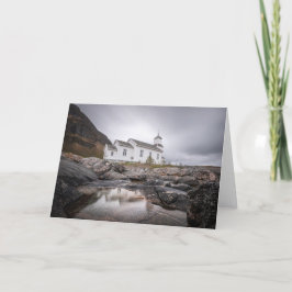 Gimsoy Church Lofoten Noorwegen Kaart