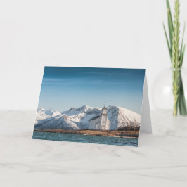 Gimsoy Church Lofoten Noorwegen Kaart