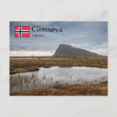 Gimsoya Lofoten Briefkaart (Voorkant)