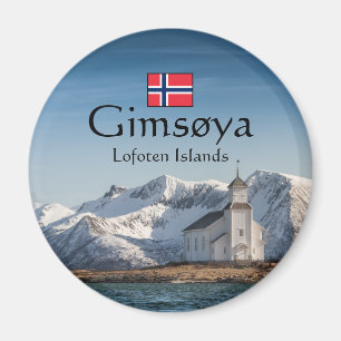 Gimsoya Lofoten Souvenir Magneet