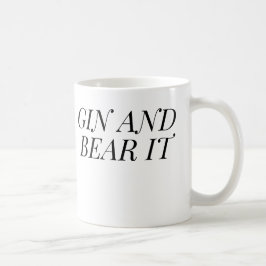 Gin and Bear It Funny | Gin Lover Gift Koffiemok
