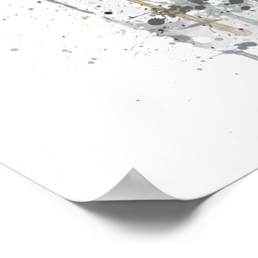 Gin Bottle Wall Art Print 'Bombshell' (Hoek)