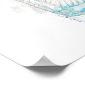 Gin Bottle Wall Art Print 'Hebridean Hue'  (Hoek)