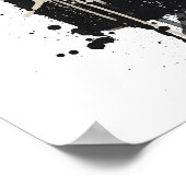 Gin Bottle Wall Art Print 'Onyx (Hoek)