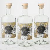 Gin Dotted bottle Likeurfles Etiket (Flessen)