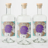 Gin Dotted bottle Likeurfles Etiket (Flessen)
