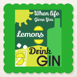 Gin Drinkers | Houdt van Gin | Huis Decoratie | Ba Kartonnen Onderzetters