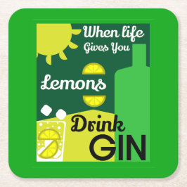 Gin Drinkers | Love Gin | Huis Decoratie | Bars Se Kartonnen Onderzetters